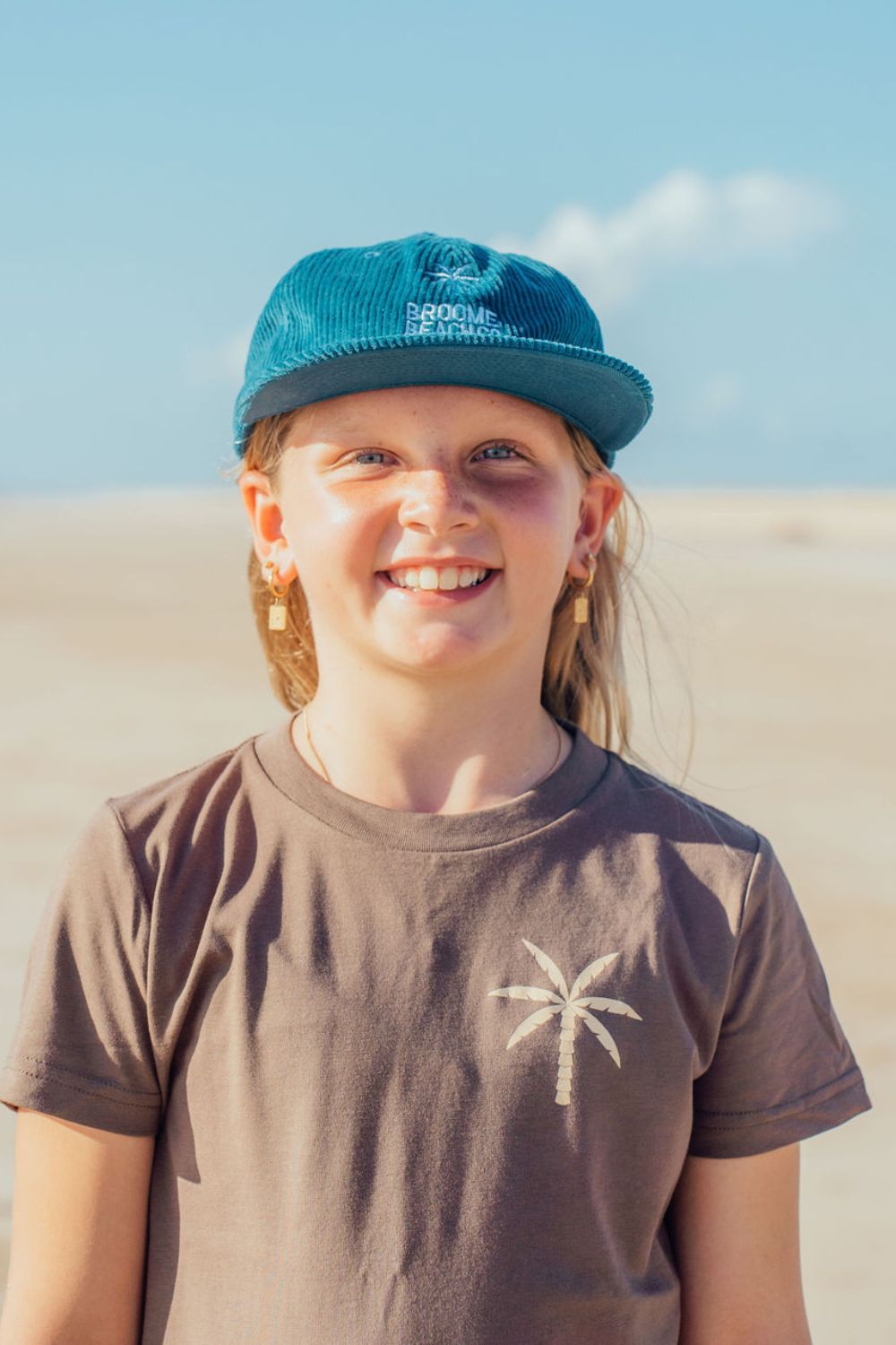 Kids Mini Coast Tee - Walnut