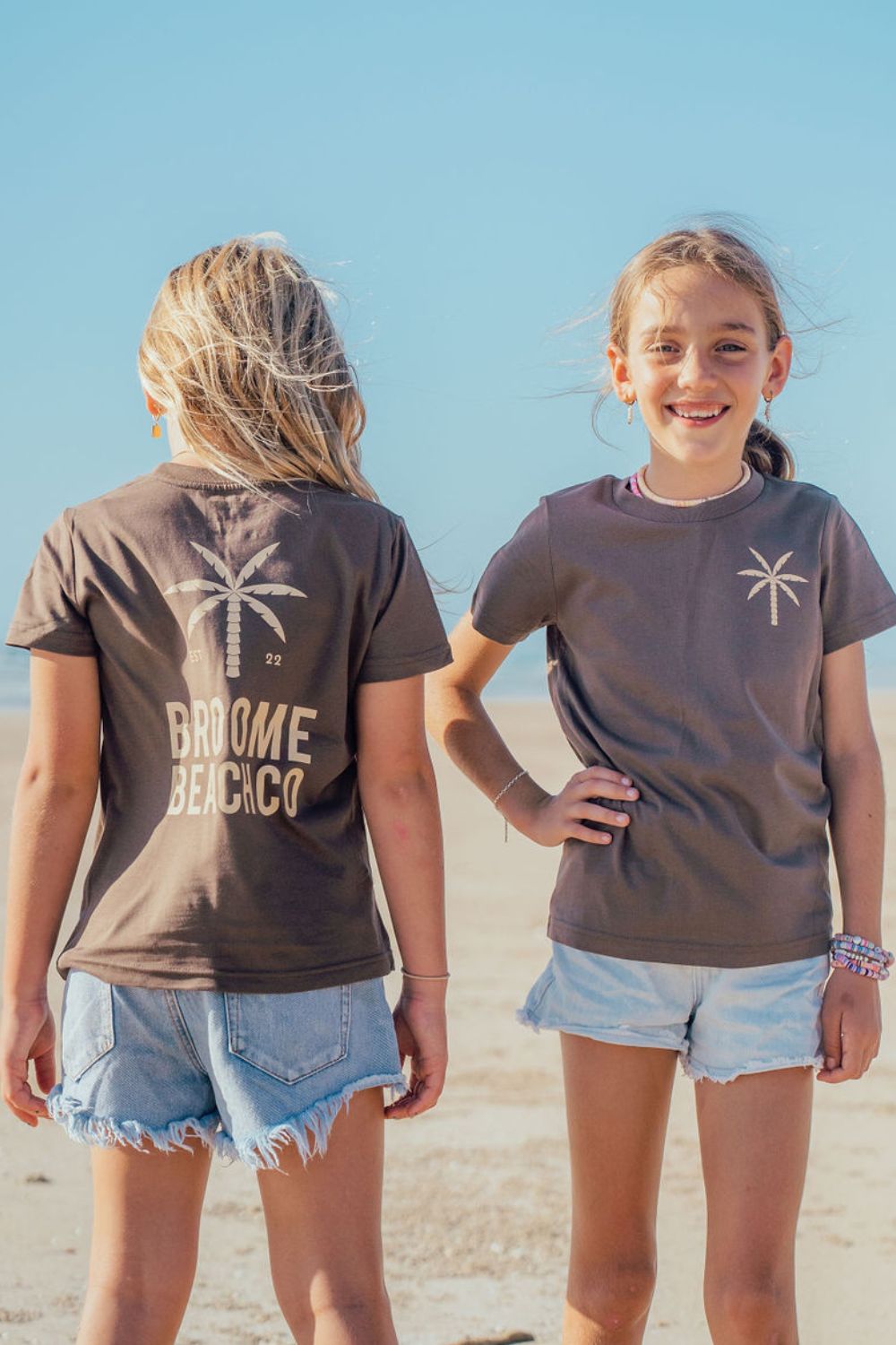 Kids Mini Coast Tee - Walnut