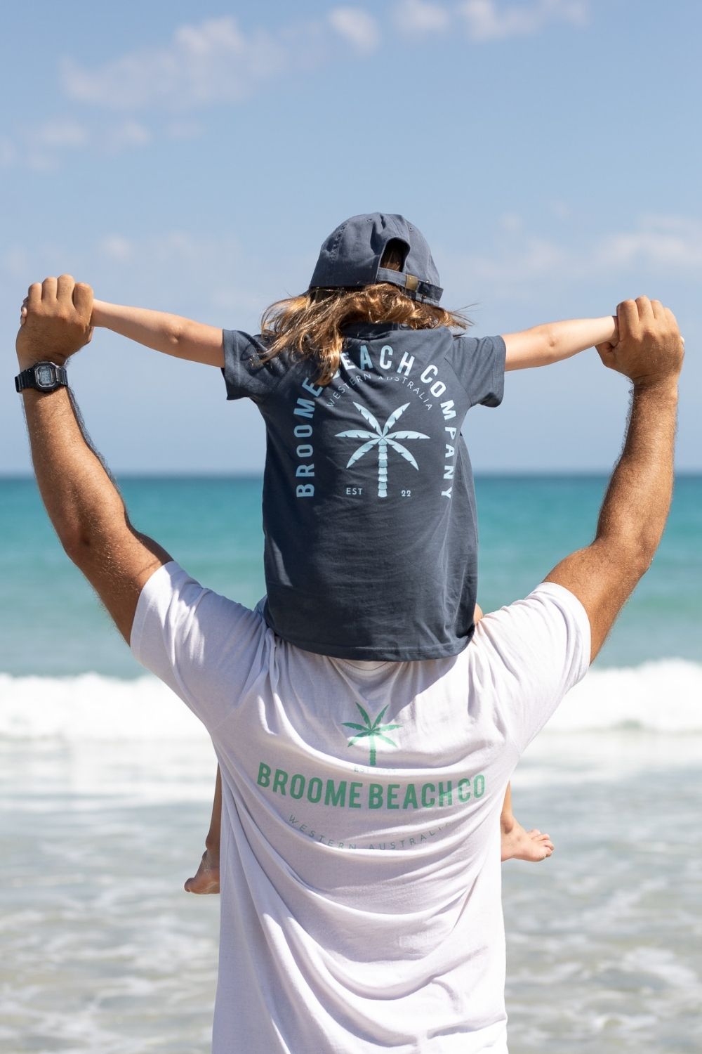 Kids Mini Coast Tee - Steel Blue