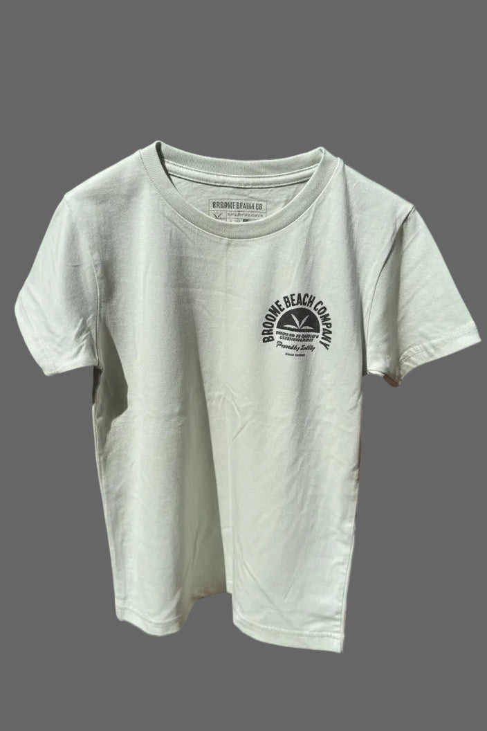 Kids Mini Coast Tee - Mint Proudly Salty