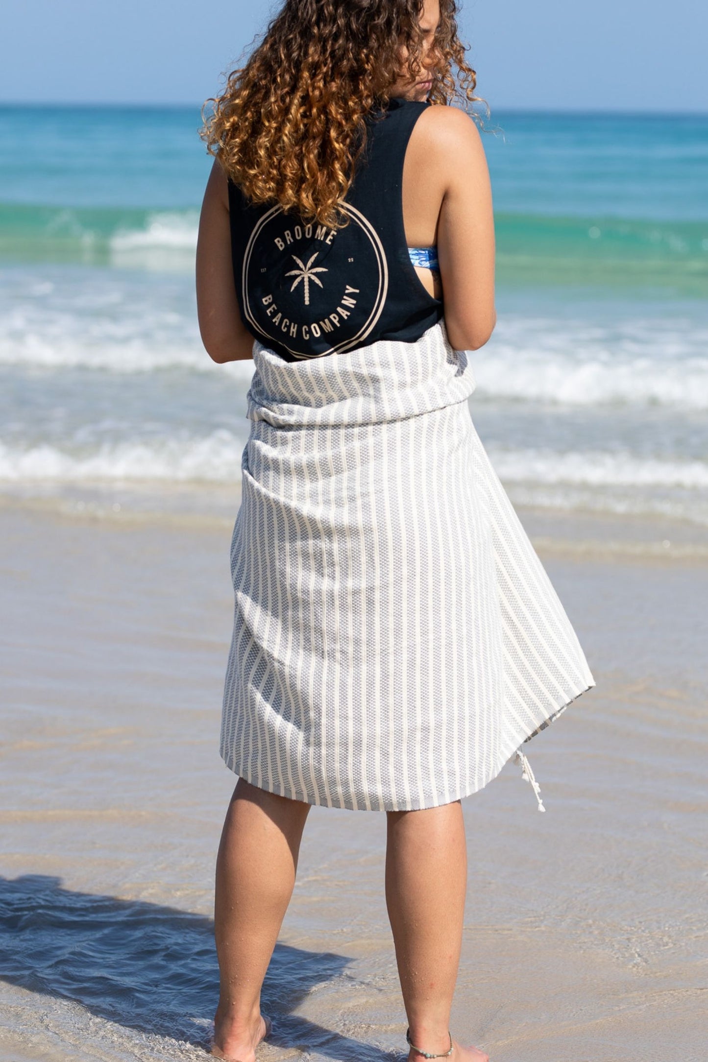 Cove Turkish Towel - Grey