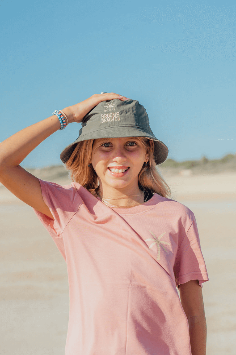 Ladies Dune Tee - Washed Pink