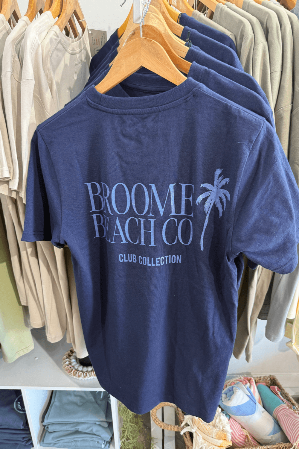 Common Tee - Navy Club Palm