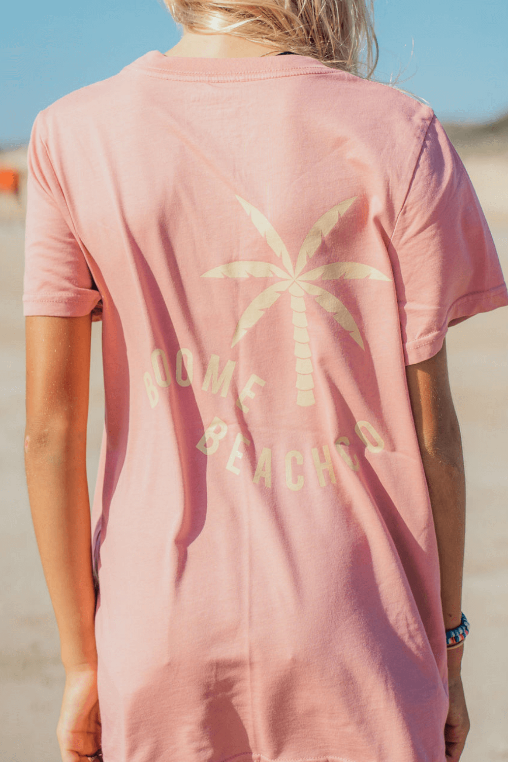 Ladies Dune Tee - Washed Pink