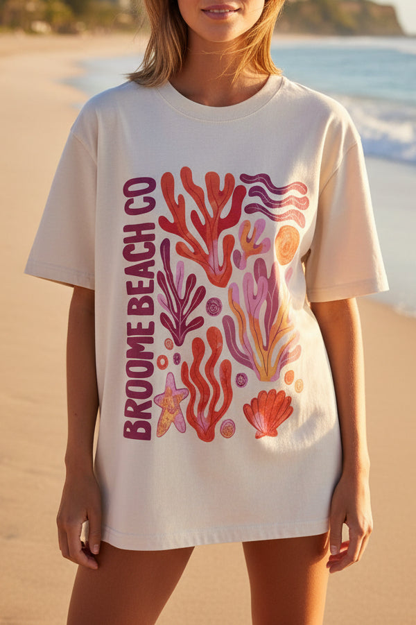 Pink Coral Heavy Tee