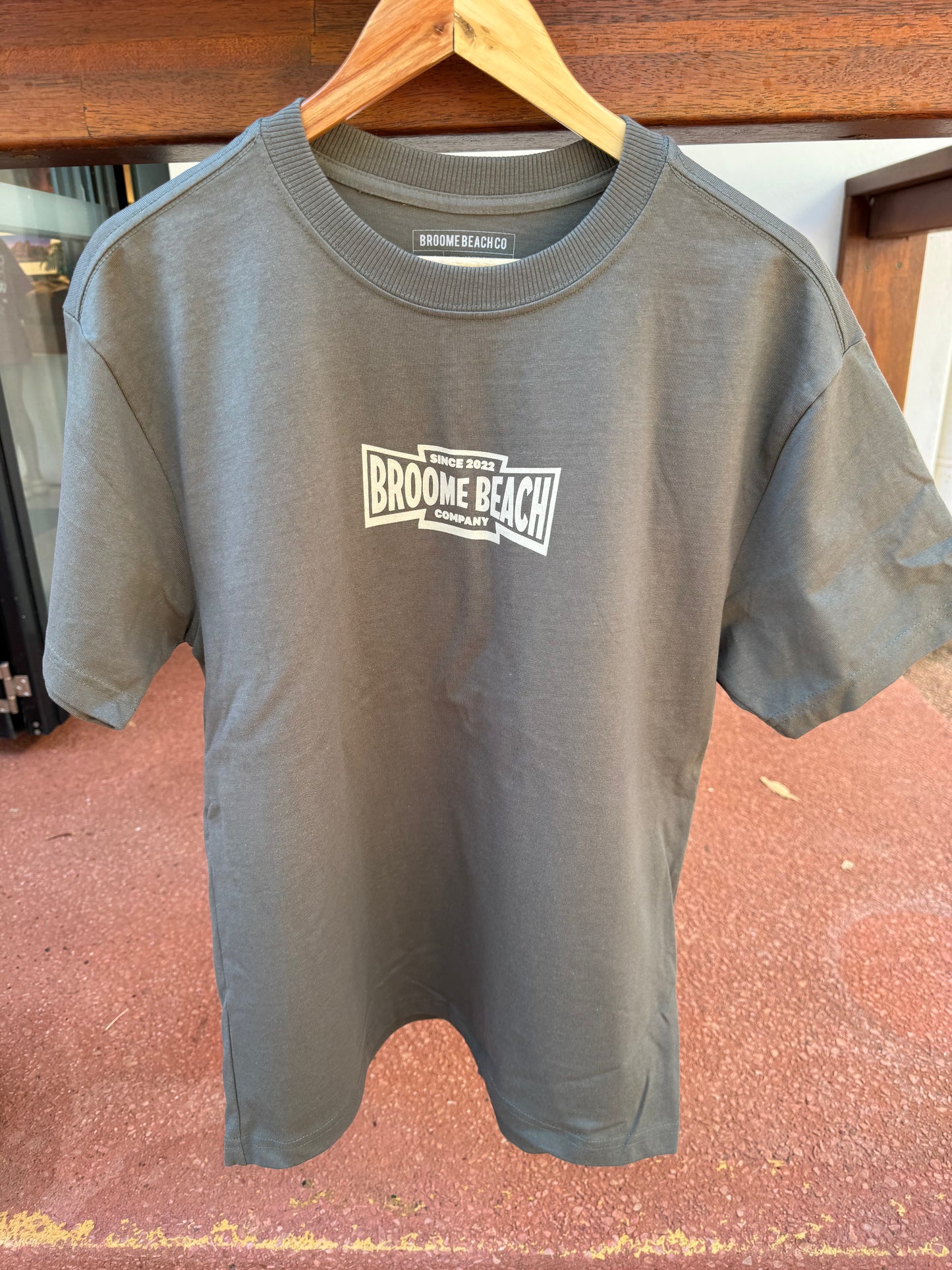 Mens Heavy Tee - Army Green