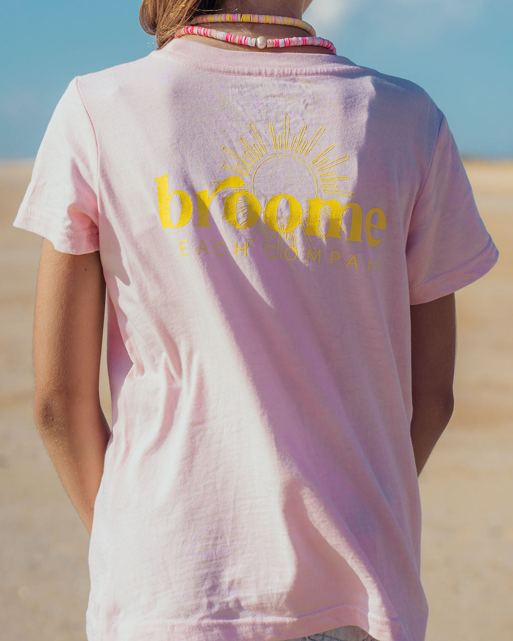 Kids Mini Coast Tee - Light Pink