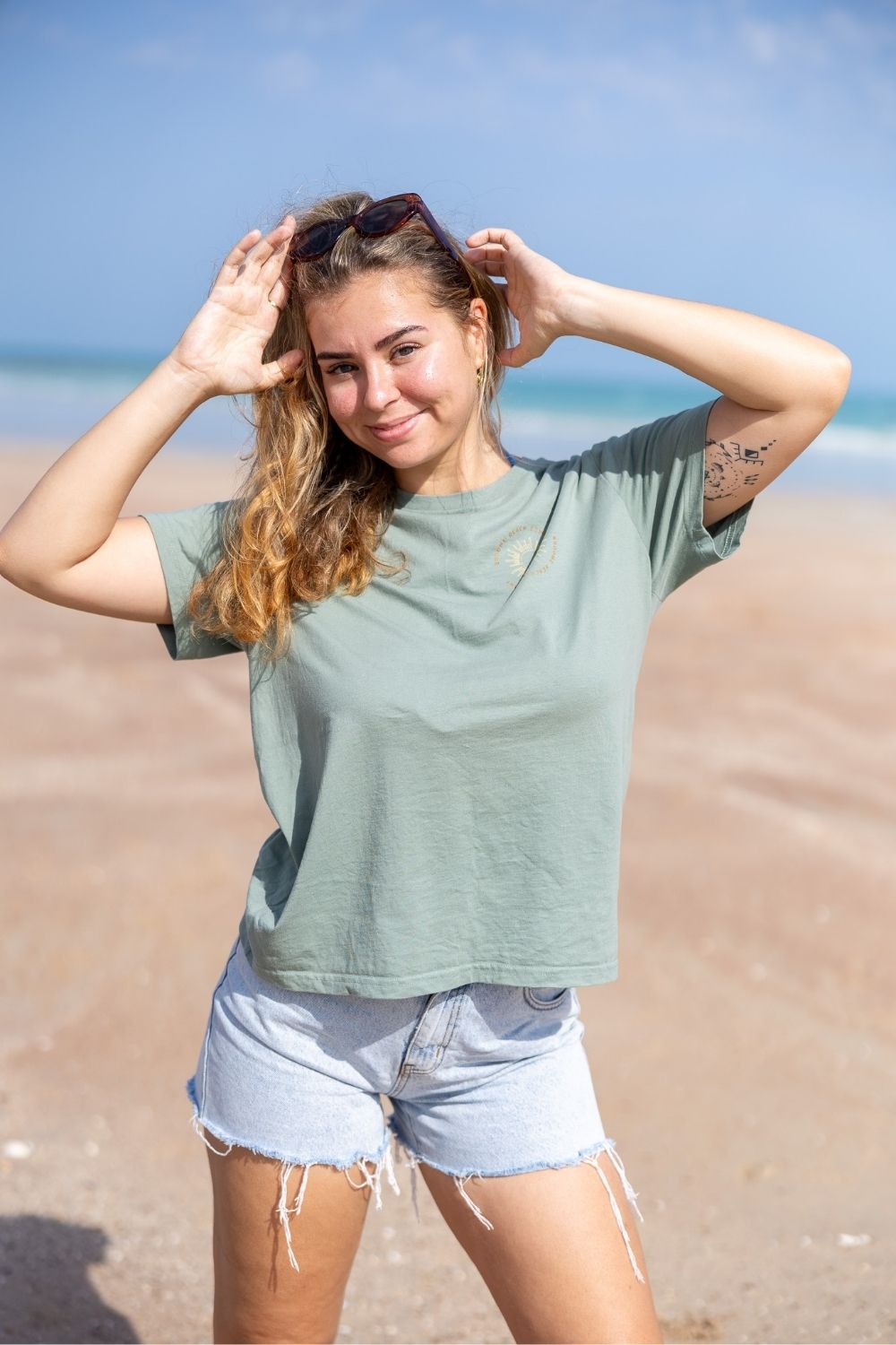 Ladies Dune Tee - Sage