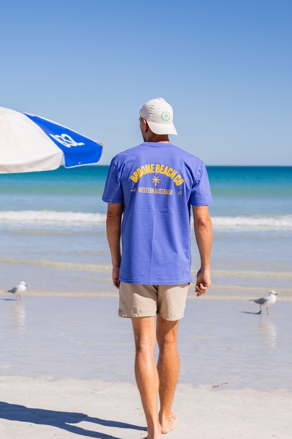 Coast Tee - Bright Blue