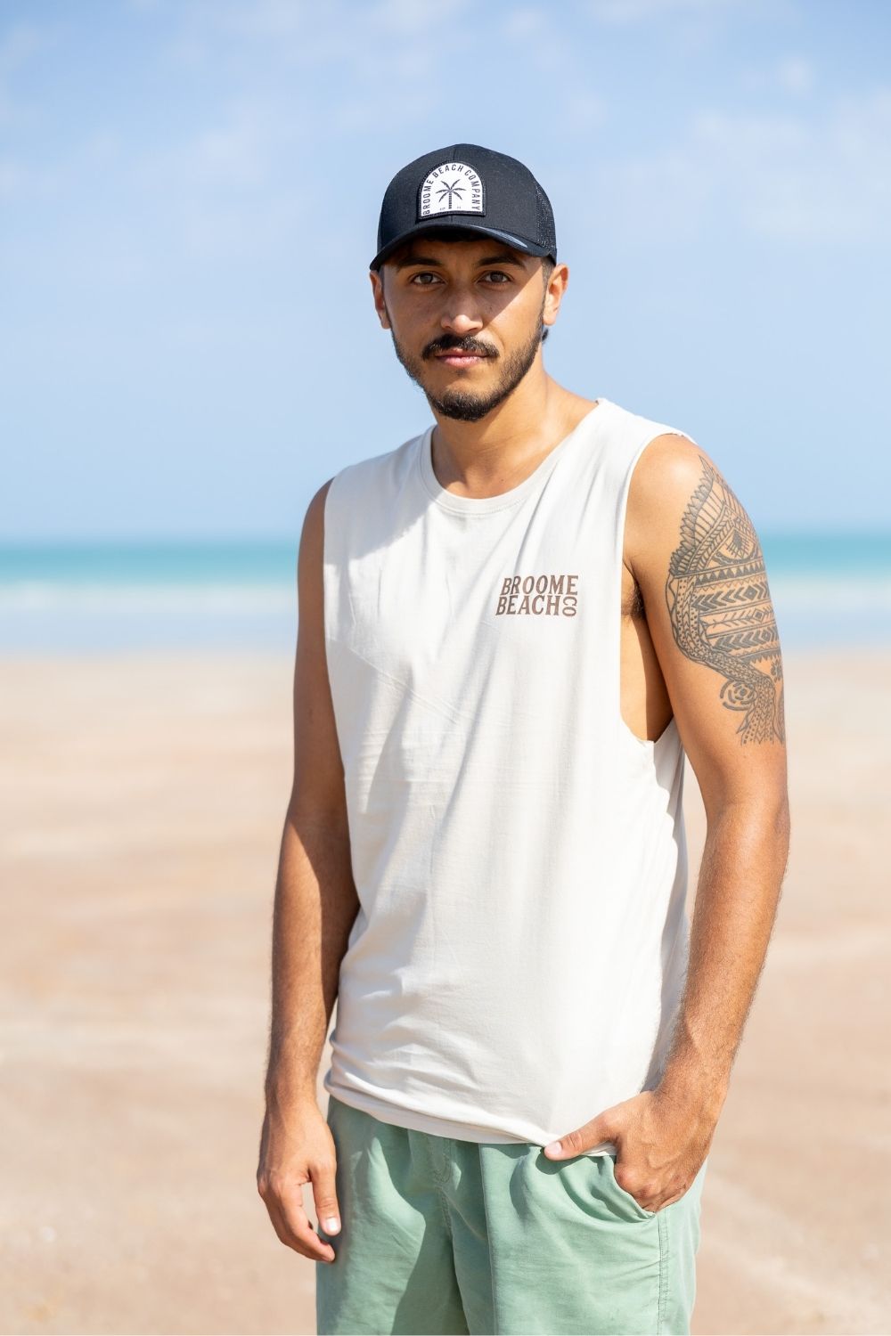 Beach Cut Off Tank - Goodlight Sand