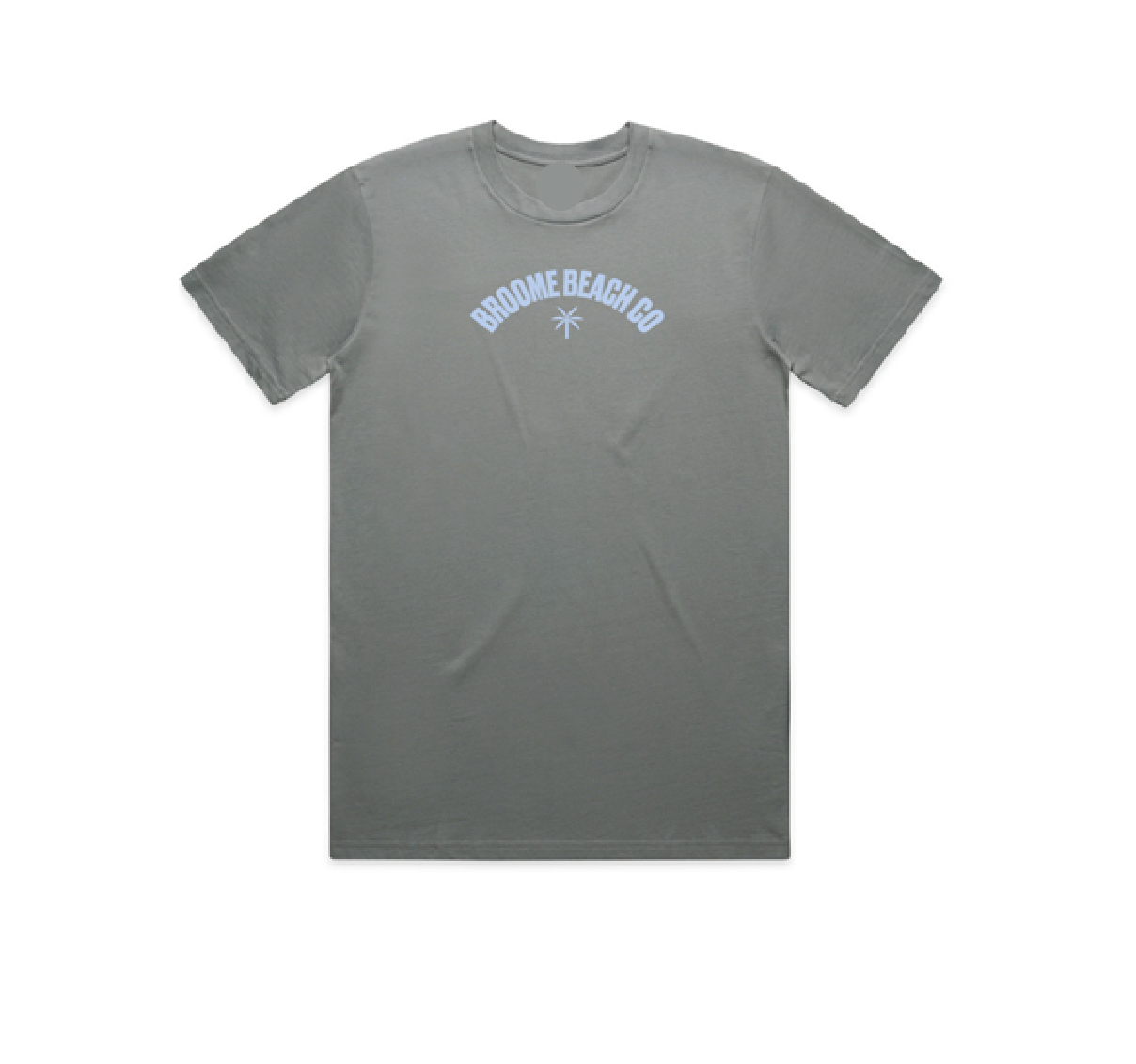 Coast Tee - Dark Grey & Blue