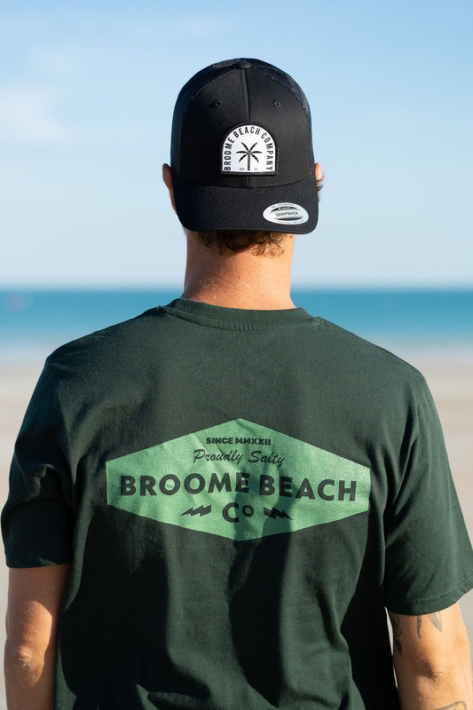 Common Tee - Deep Green Proudly Salty