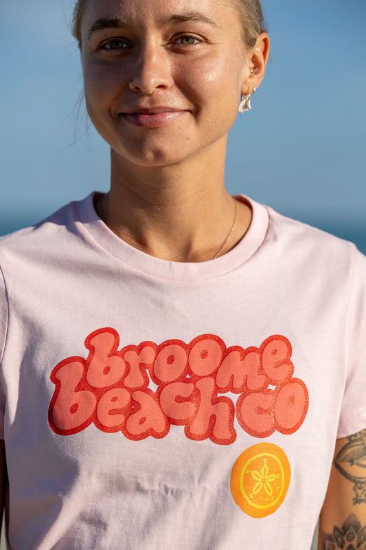 Ladies Dune Tee - Pink Bubble