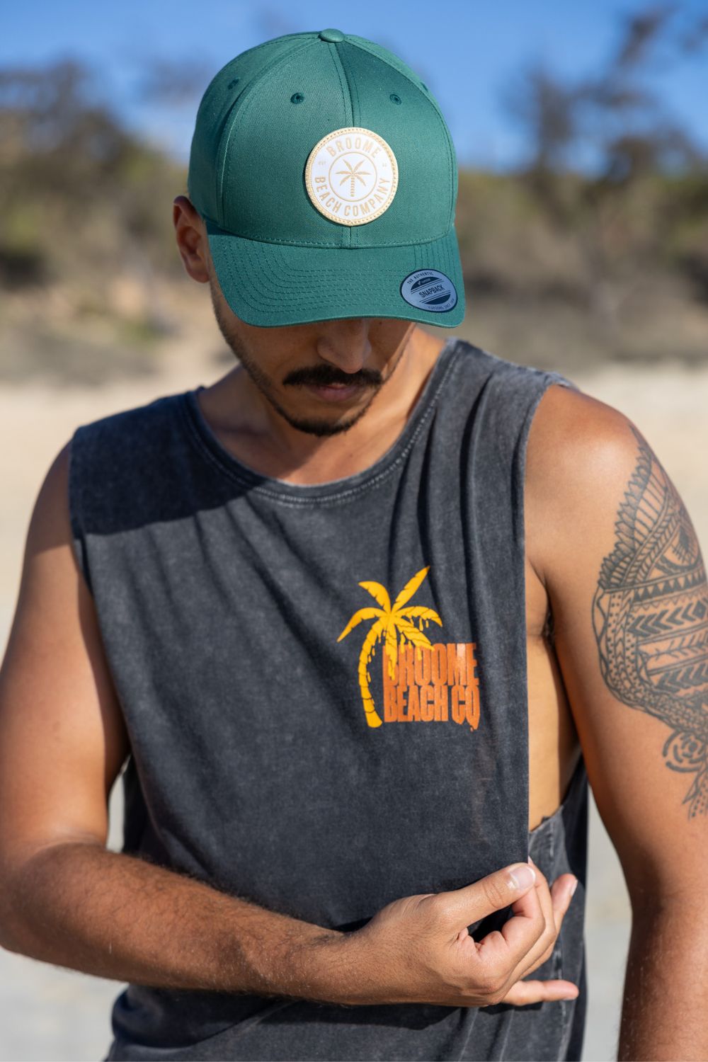 Beach Cut Off Tank - Tropical Summer Limited Edition