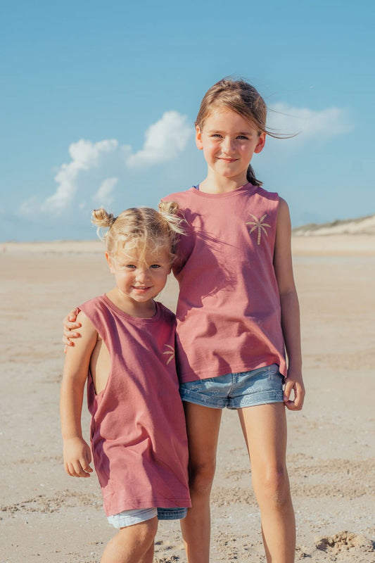 Kids Tank - Washed Plum