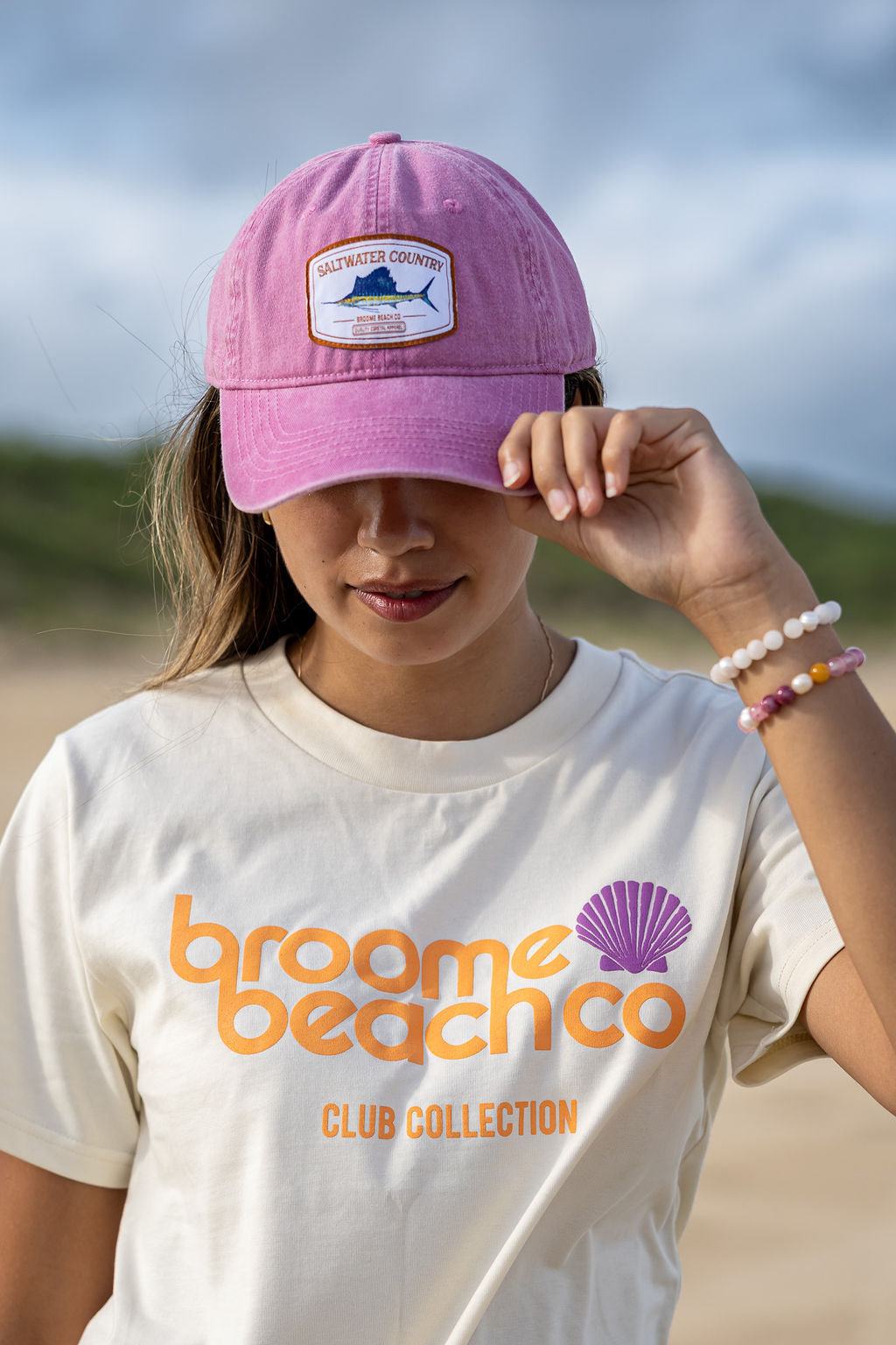 Bubblegum Pink Washed Sailfish Dad Cap