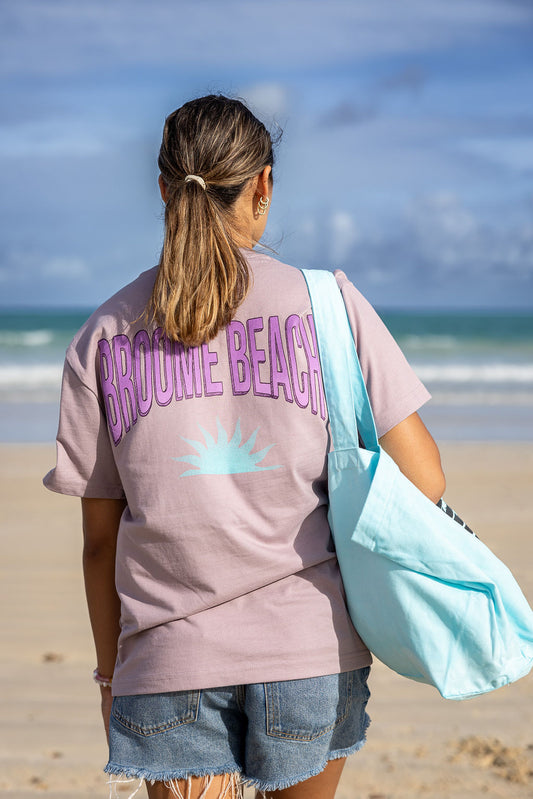 Ladies Retro Fade - Smokey Violet