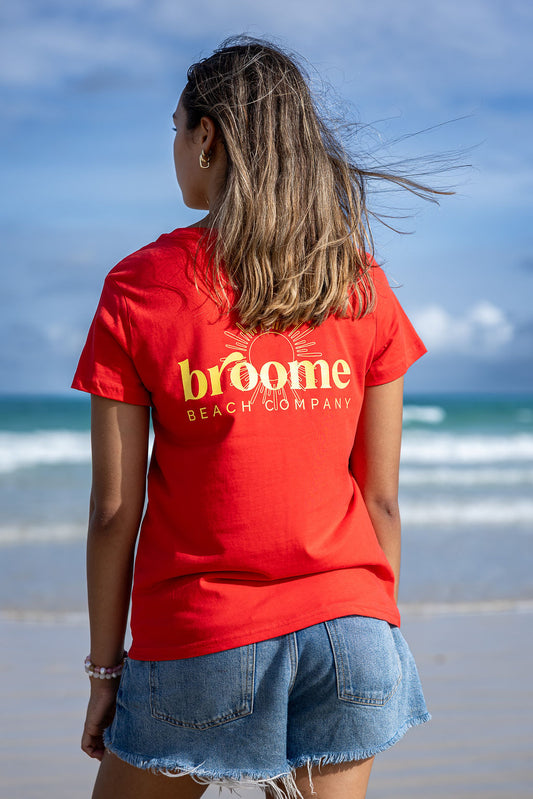 Ladies Dune Tee - Fire Sun