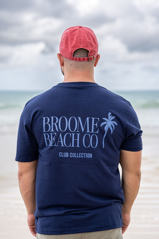 Common Tee - Navy Club Palm