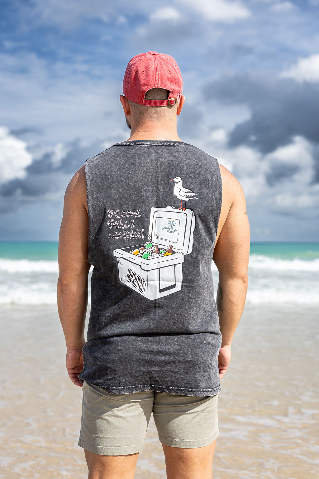 Beach Cut Off Tank - Esky Tropical Summer Limited Edition 2026