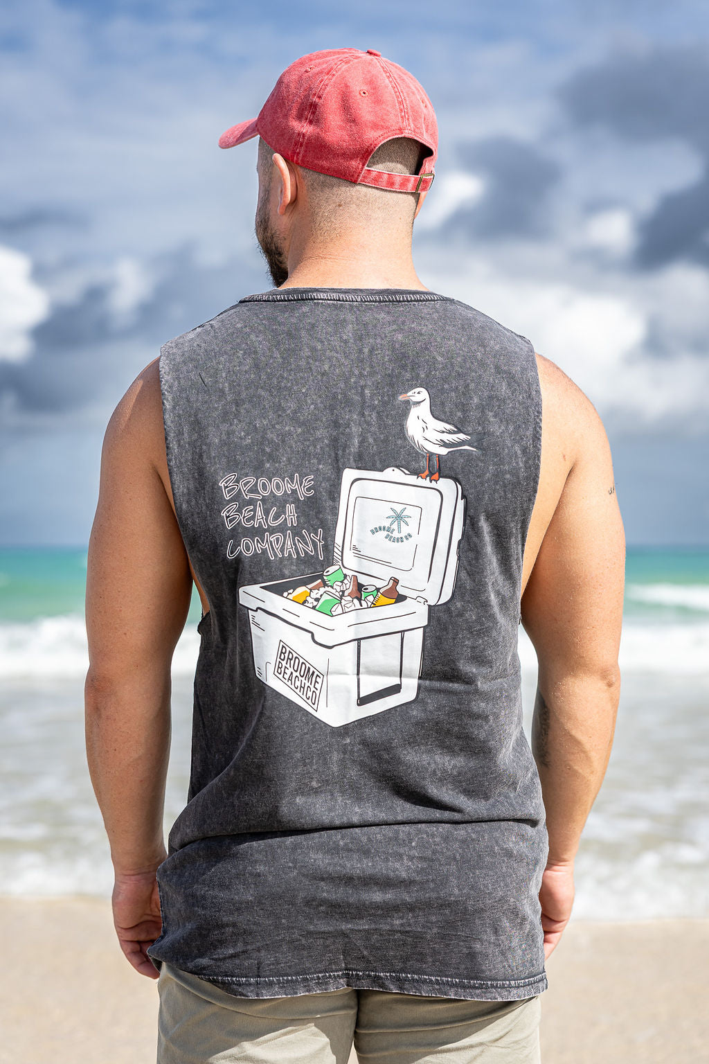 Beach Cut Off Tank - Esky Tropical Summer Limited Edition 2026