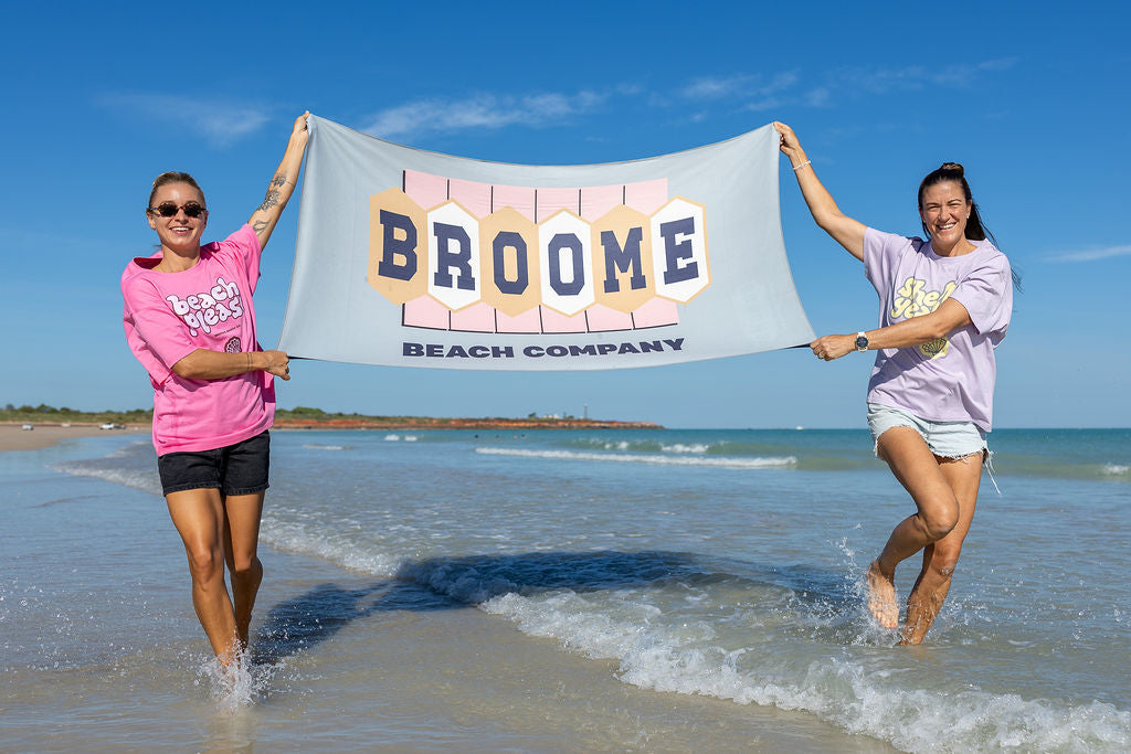 Microfibre Recycled Adventure Towel - Blue Billboard