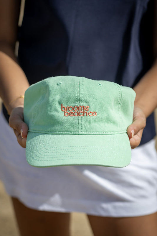 Premium Cotton Dad Cap - Charlie Green
