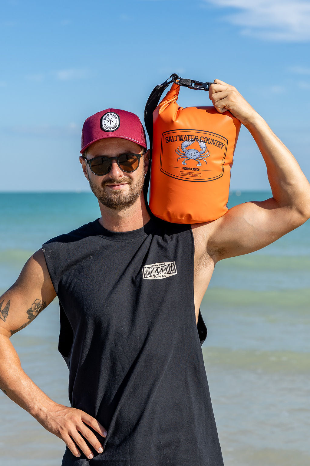 Adventure Dry Bag - 10 litres - Orange Crab