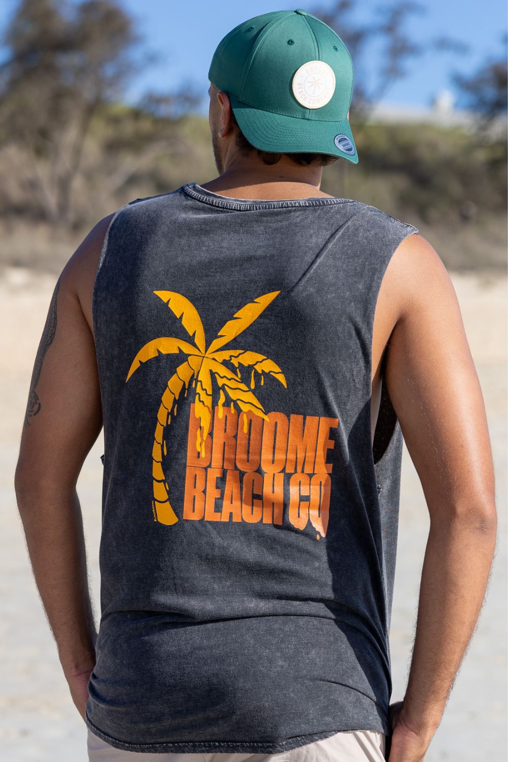 Beach Cut Off Tank - Tropical Summer Limited Edition