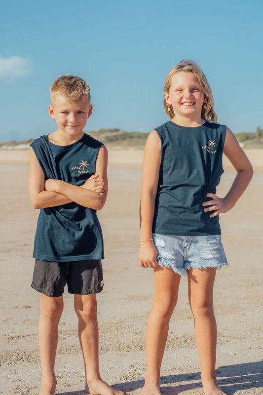 Kids Tank - Navy