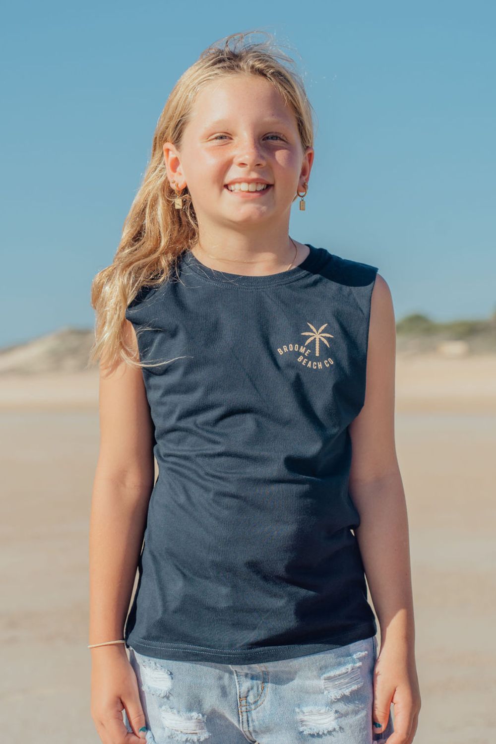 Kids Tank - Navy