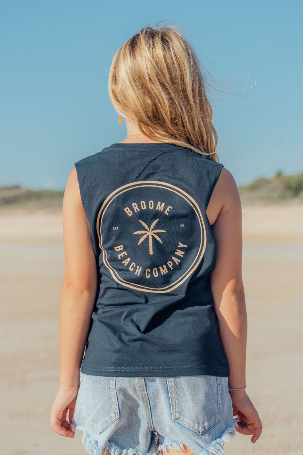 Kids Tank - Navy