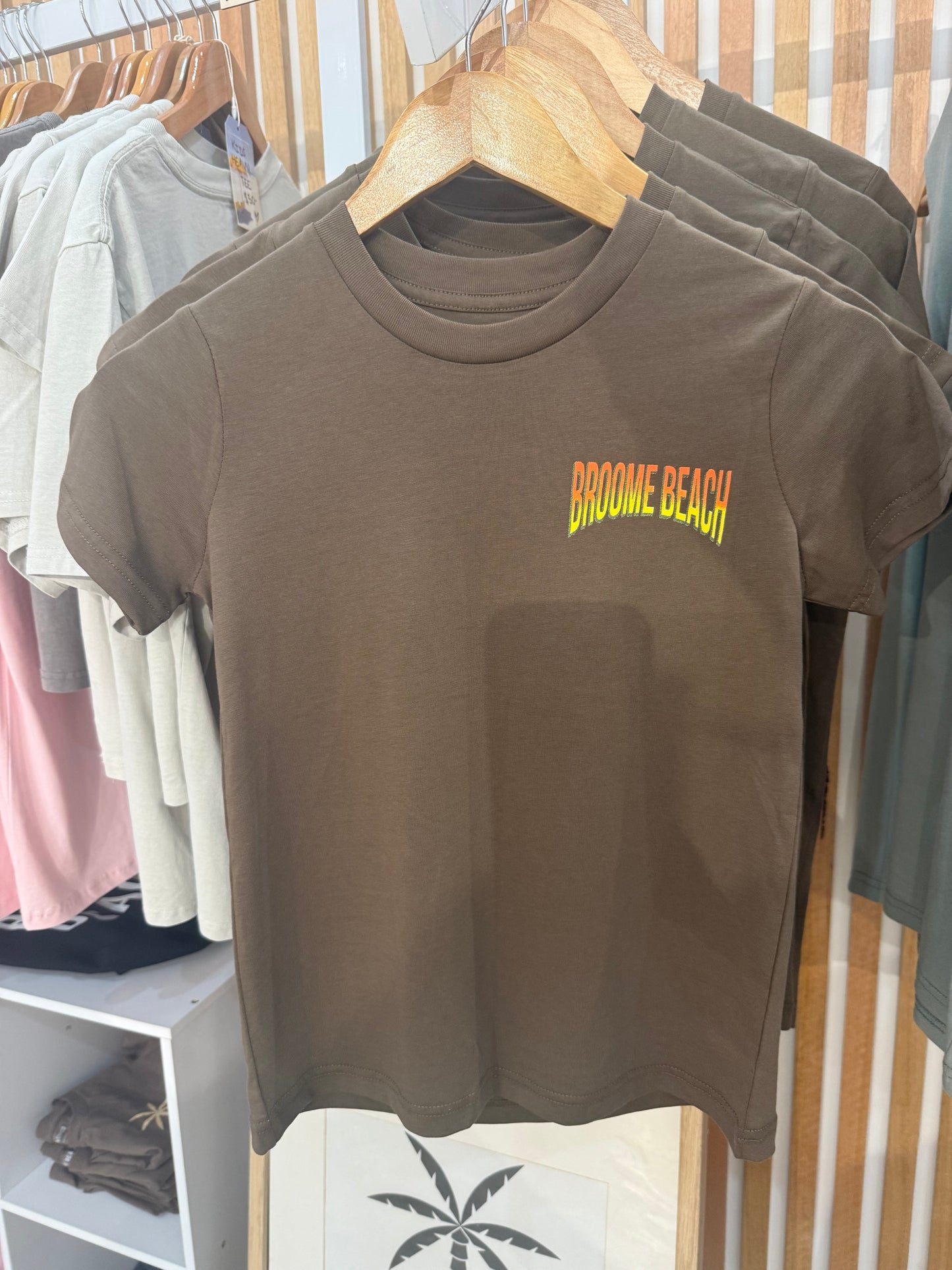 Kids Mini Coast Tee - Broome Beach Ta'Co Tropical Summer