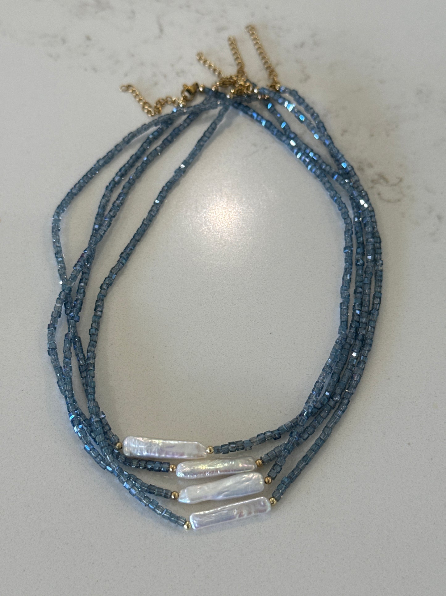Freshwater Pearl Beaded Necklace