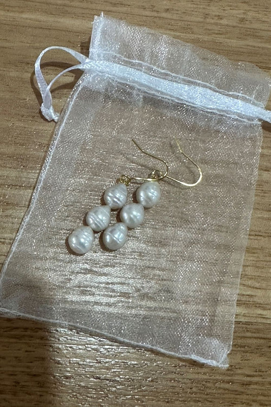 Freshwater Pearl Drop Earrings