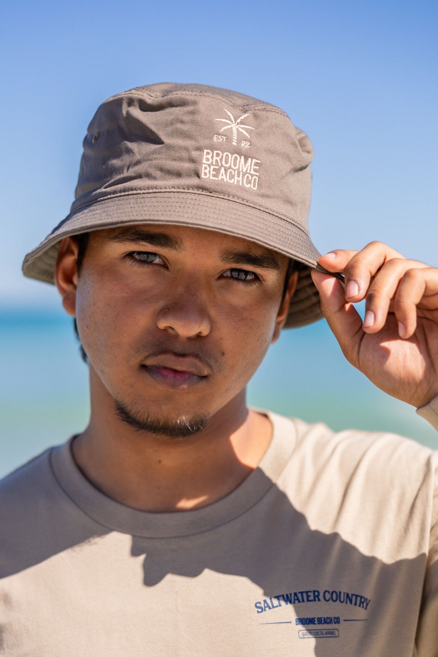 Beach Co Bucket Hat - Brown