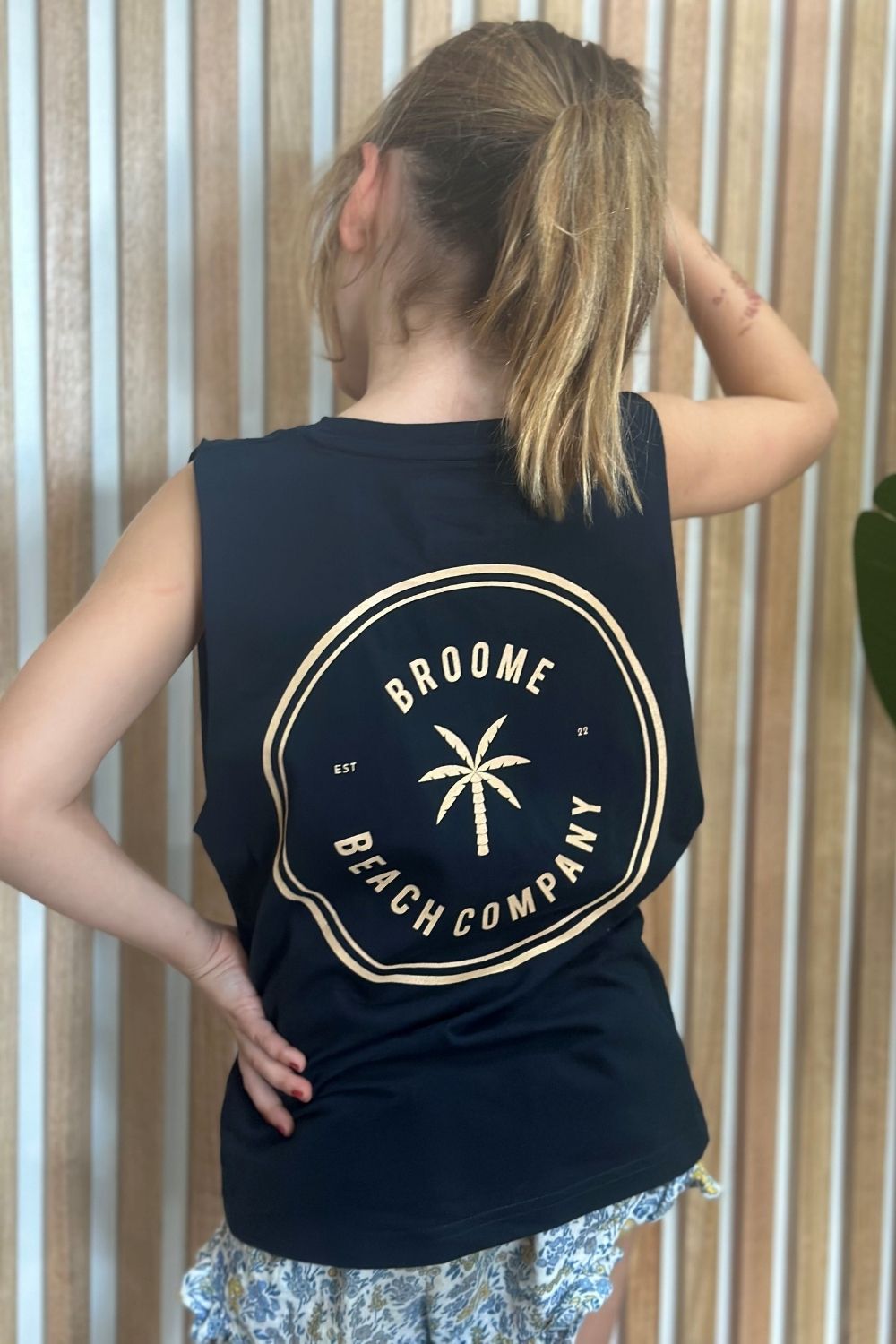 Kids Tank - Navy