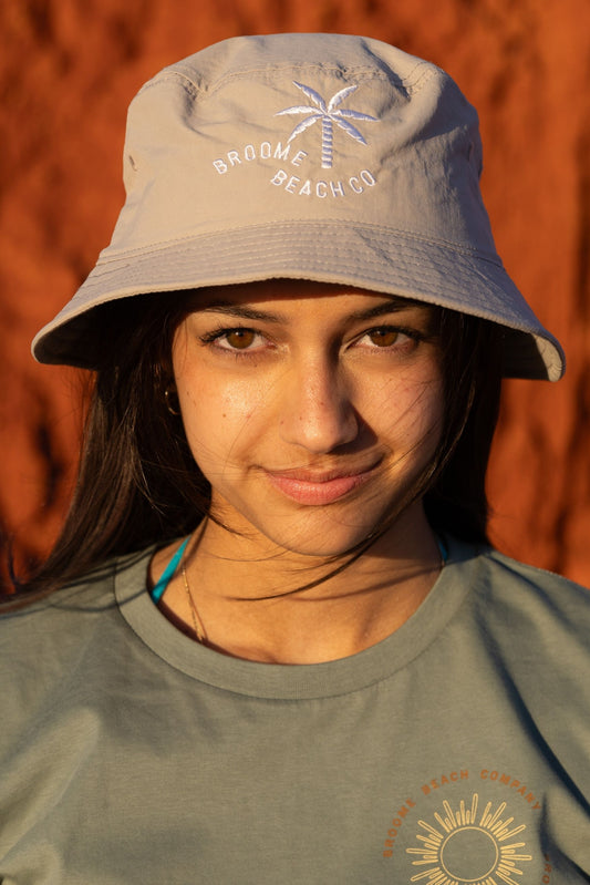 Lightweight Beach Co Bucket Hat - Sand