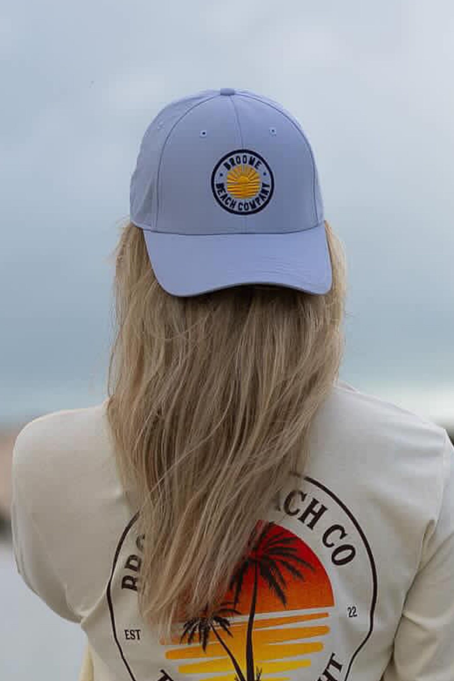 Sun Sports Cap - Pale Blue Sun