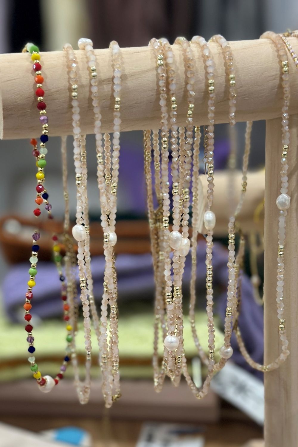 Freshwater Pearl Beaded Necklace
