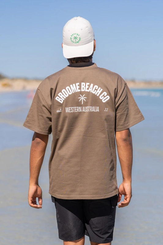 Mens Heavy Tee - Hazelnut