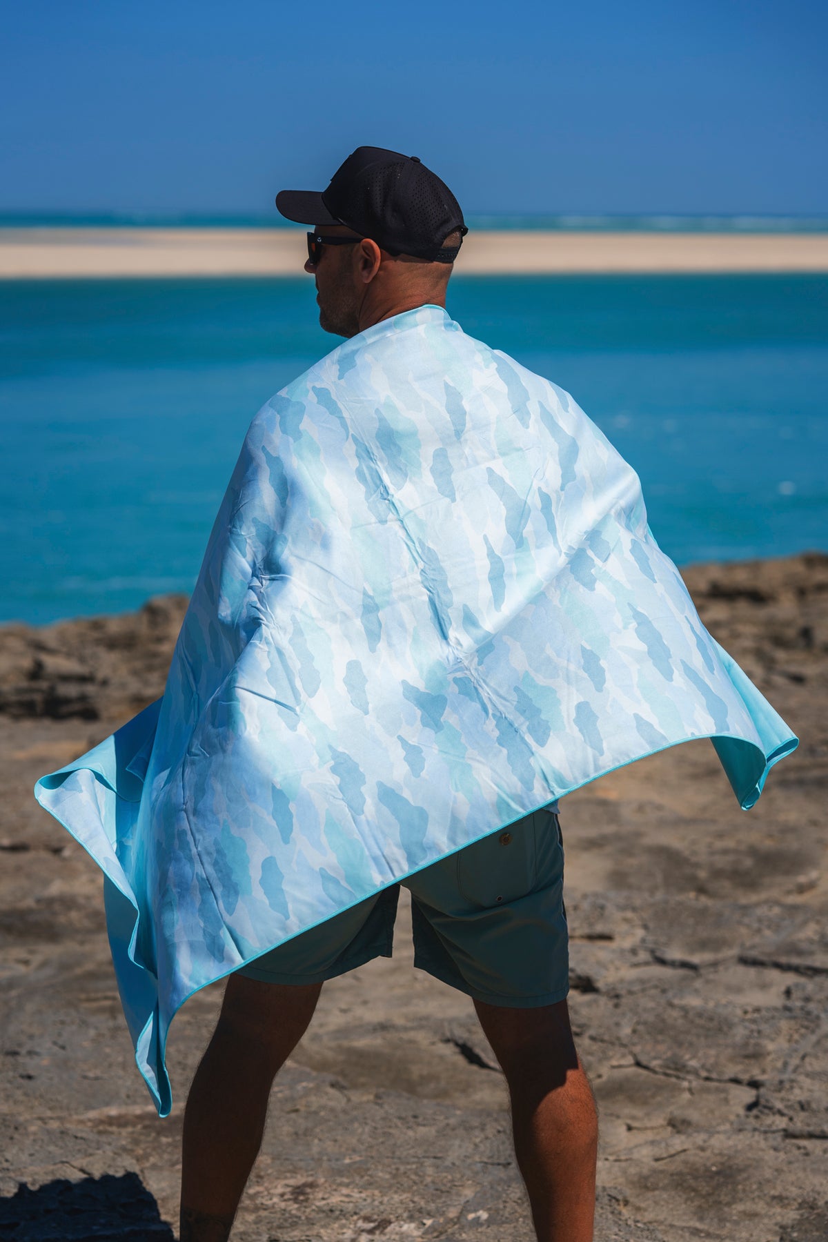 Microfibre Recycled Adventure Towel - Willie Creek Whispers