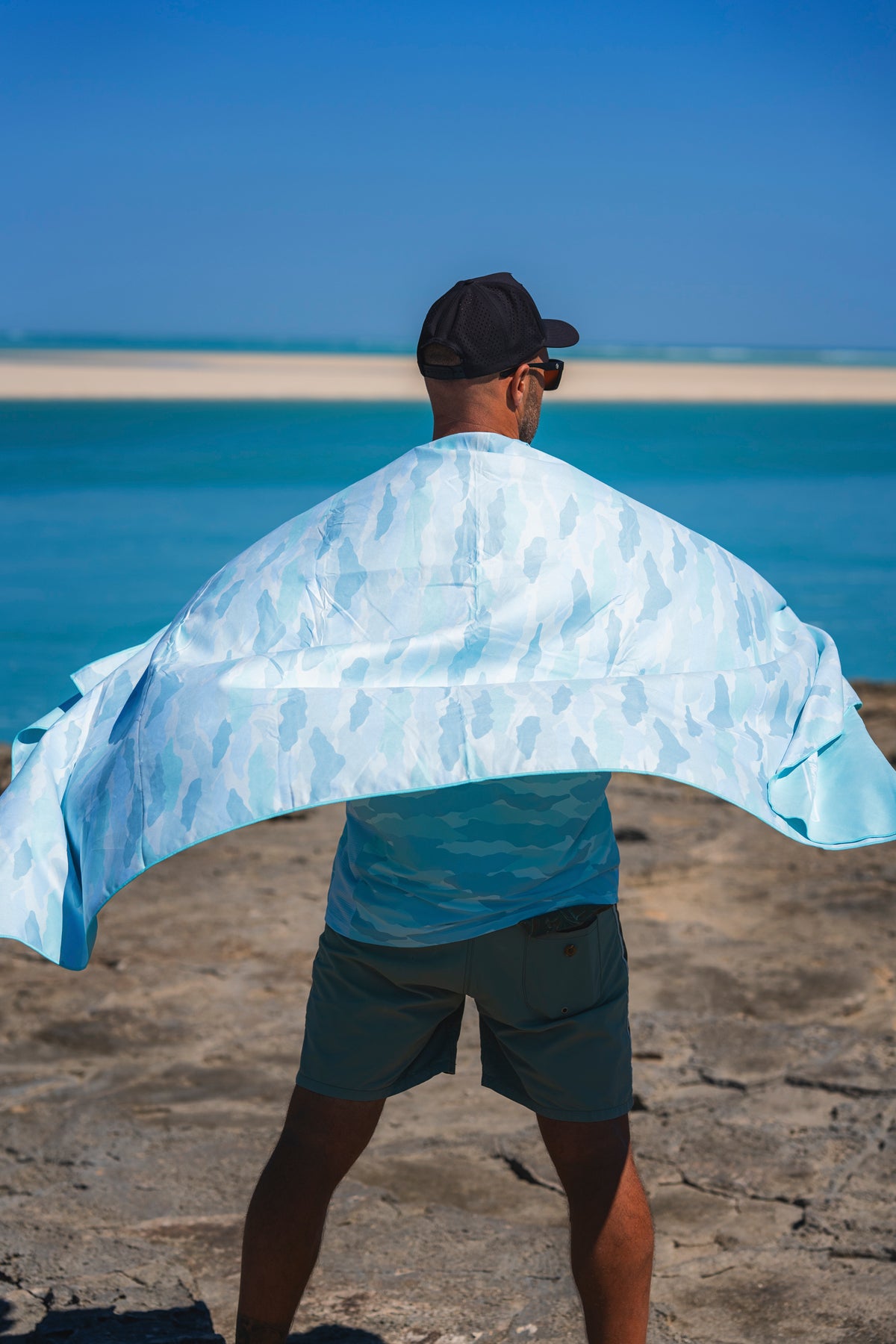 Microfibre Recycled Adventure Towel - Willie Creek Whispers