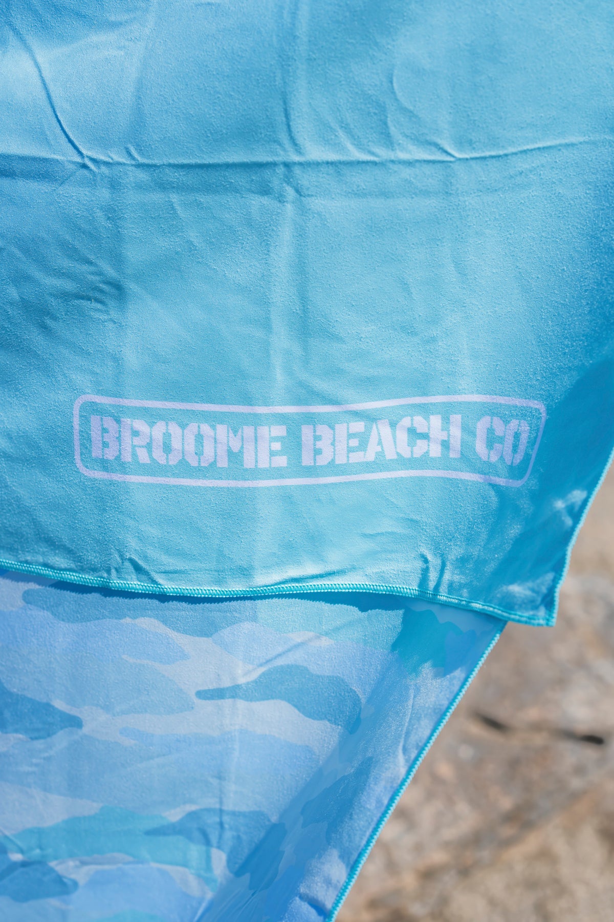 Microfibre Recycled Adventure Towel - Willie Creek Whispers