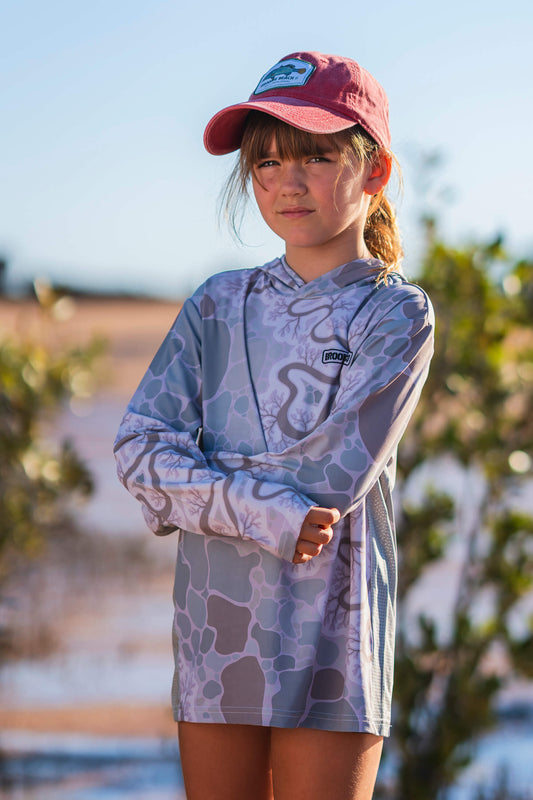 Kids Hooded Explore Shirt - King River