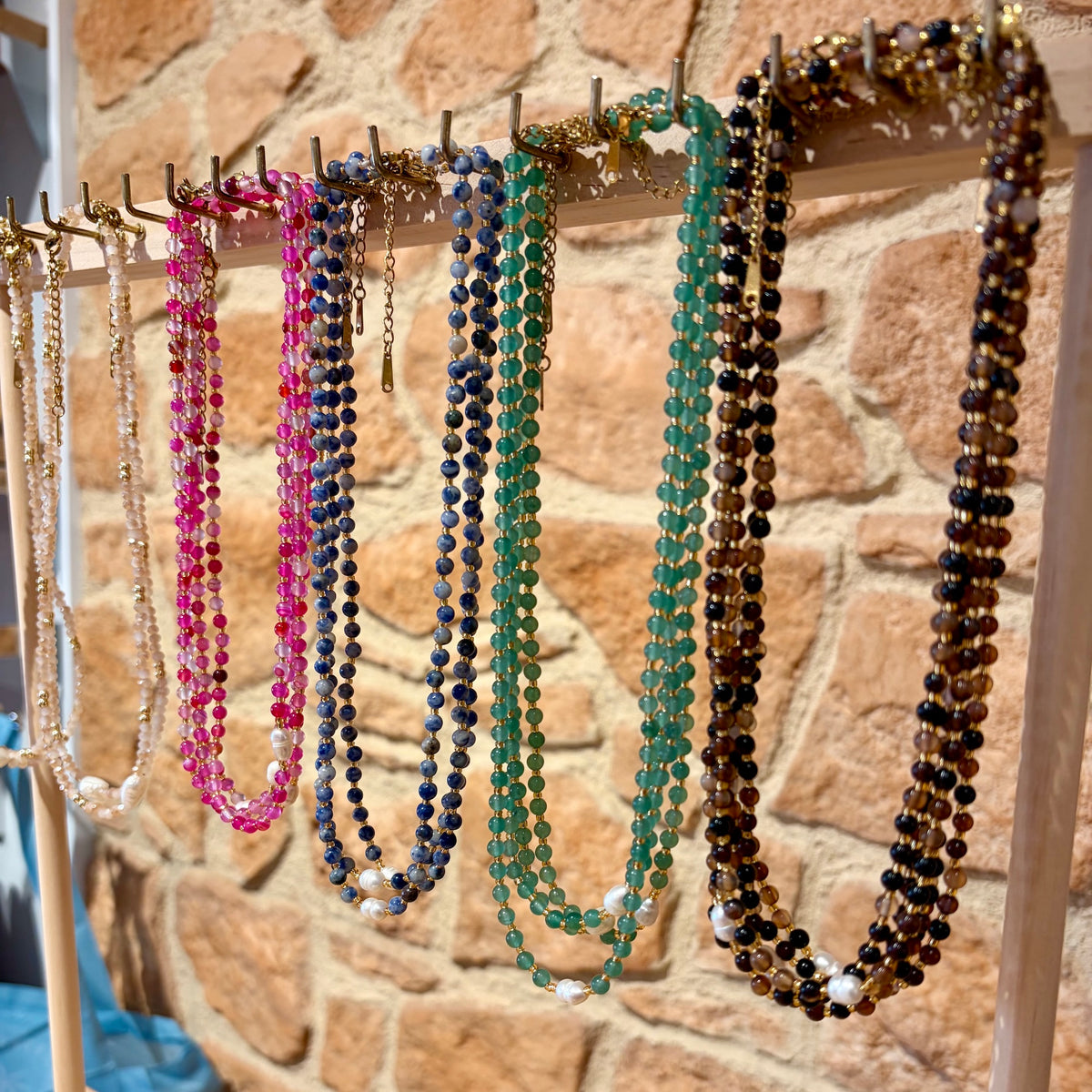 Freshwater Pearl Beaded Necklace