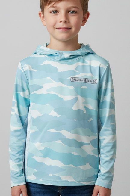 Kids Hooded Explore Shirt - Willie Creek