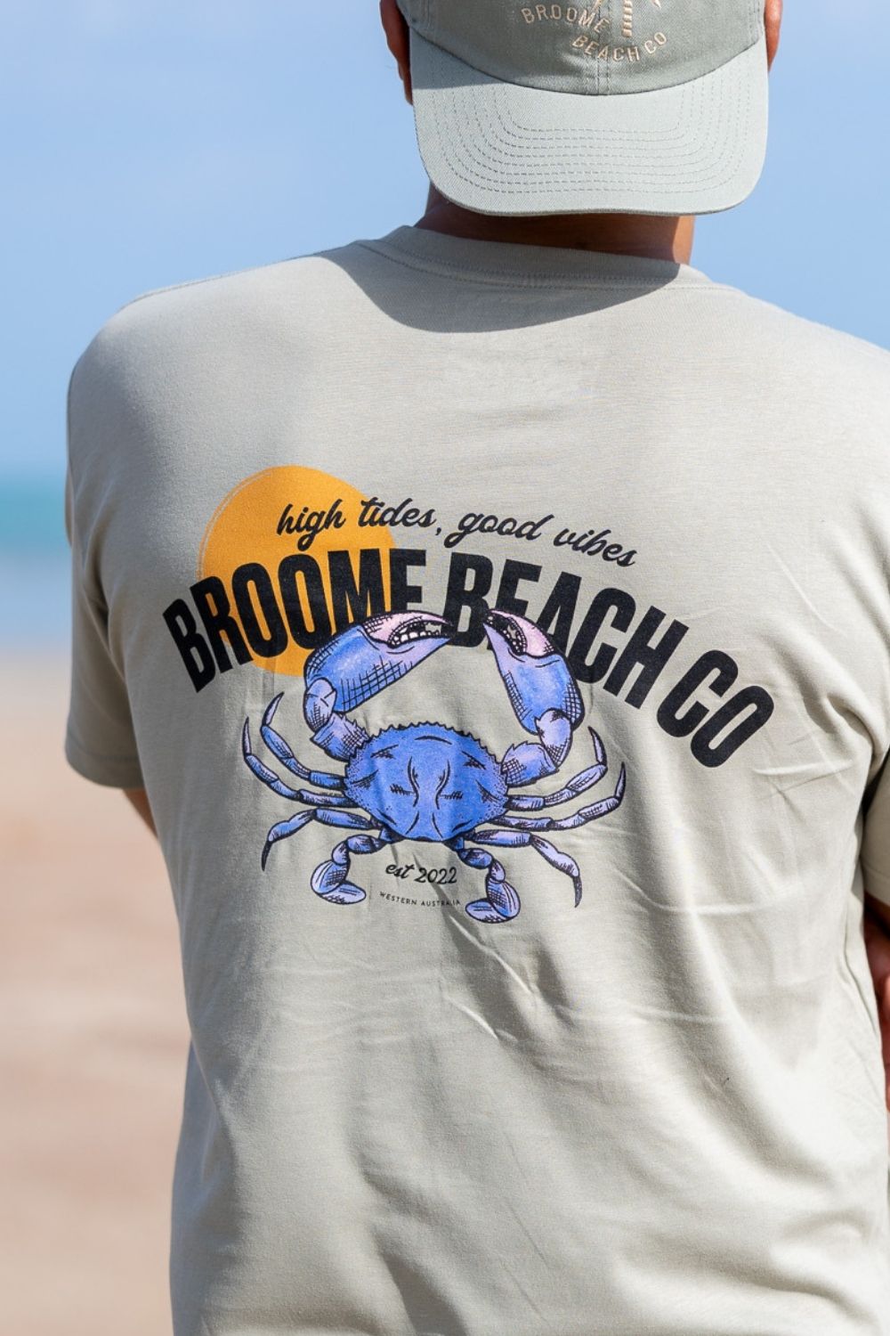 Mudcrab Tee - Eucalyptus