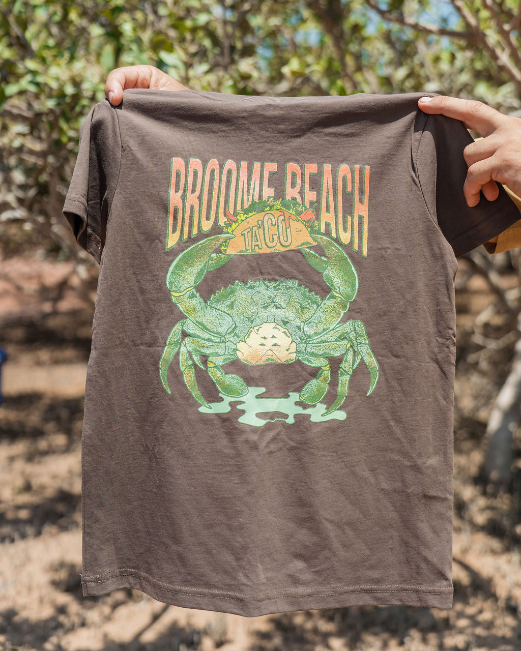 Kids Mini Coast Tee - Broome Beach Ta'Co Tropical Summer