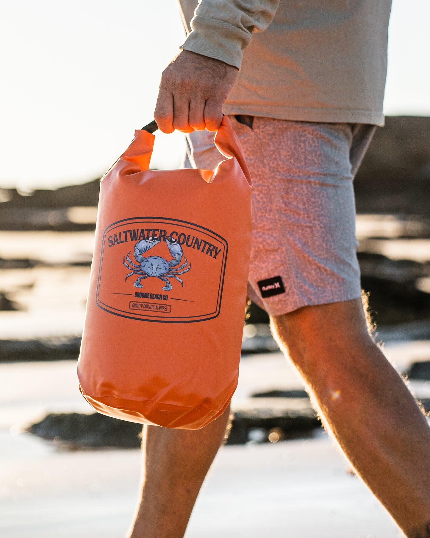Adventure Dry Bag - 10 litres - Orange Crab